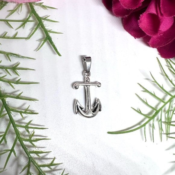 Jewelry - NEW⚜️Silver Anchor Pendant Charm